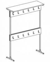 Вешалка напольная 24 крючка