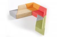 Мебель для холла оригами, вариант 19 (6 элементов)