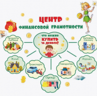 Обучающая наклейка ЦЕНТР ФИНАНСОВОЙ ГРАМОТНОСТИ 2