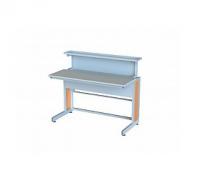 Стол ученический лабораторный с выдвижным блоком 1200х630х750 мм