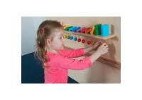 Тактильный модуль домино настенный, 12 деталей 720х100х120 мм