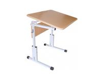 Стол ученический 1-местный с регулировкой высоты и угла наклона №5-7