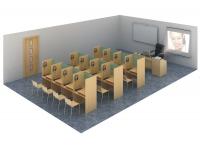 Лингафонный кабинет Норд с элементами мультимедиа на 12 мест