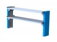 Стеллаж-надстройка к лаборантскому столу, 1200х250х700