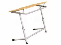 Парта двухместная "Премьера" с регулировкой высоты и углом наклона столешницы